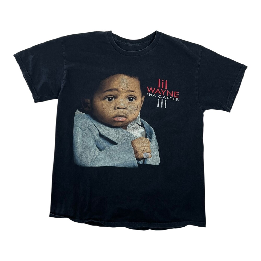 Lil Wayne " Tha Carter 3" T-Shirt Size Medium Retro Rap Tee